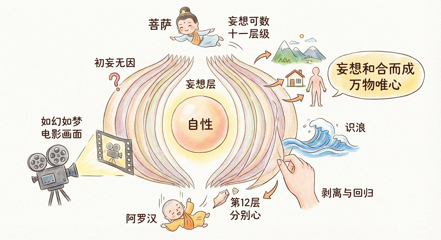 妄想(一) - 心性修行圖解